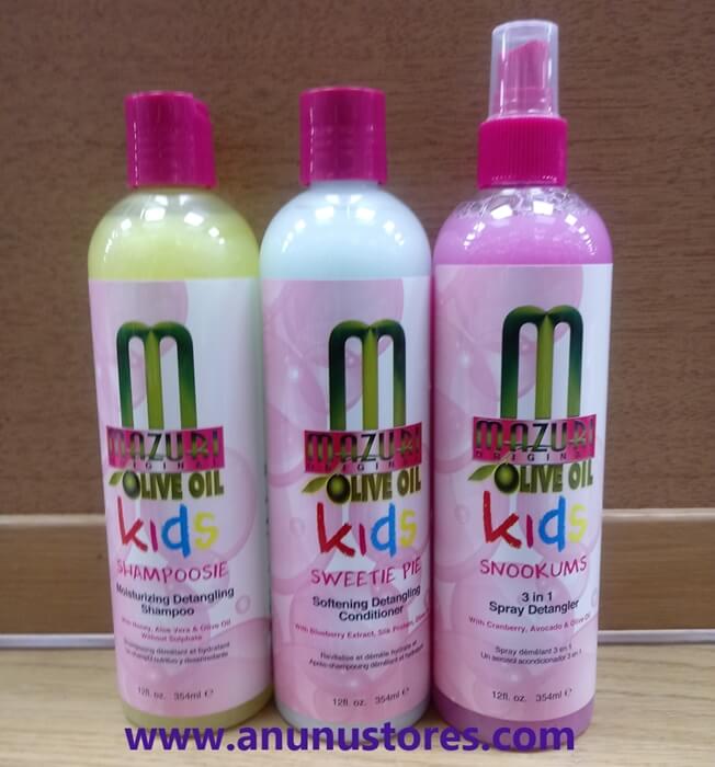 Mazuri Original Olive Oil Kids Hair Products